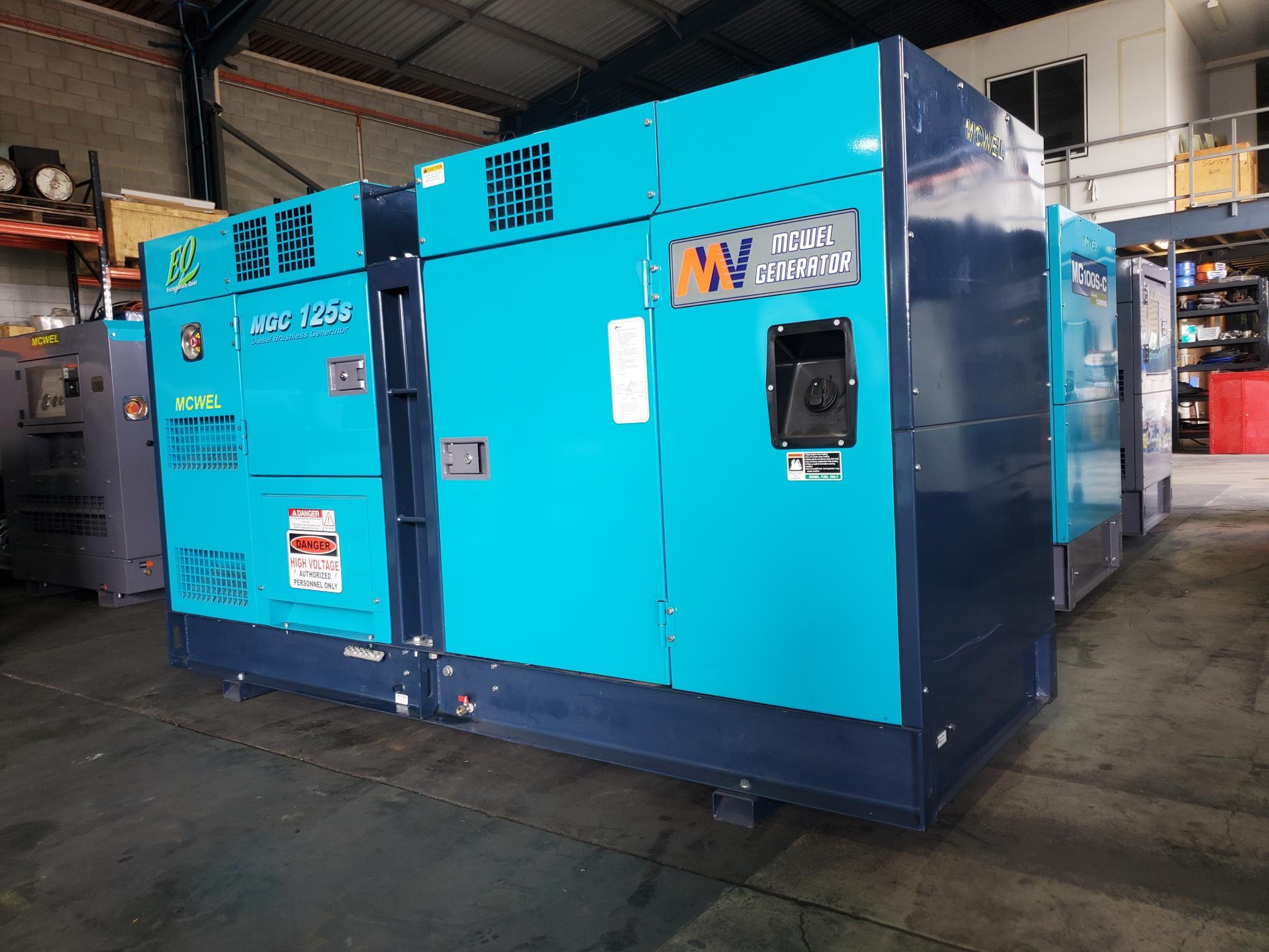 2024 MCWEL Cummins MGC125S 107.5KVA