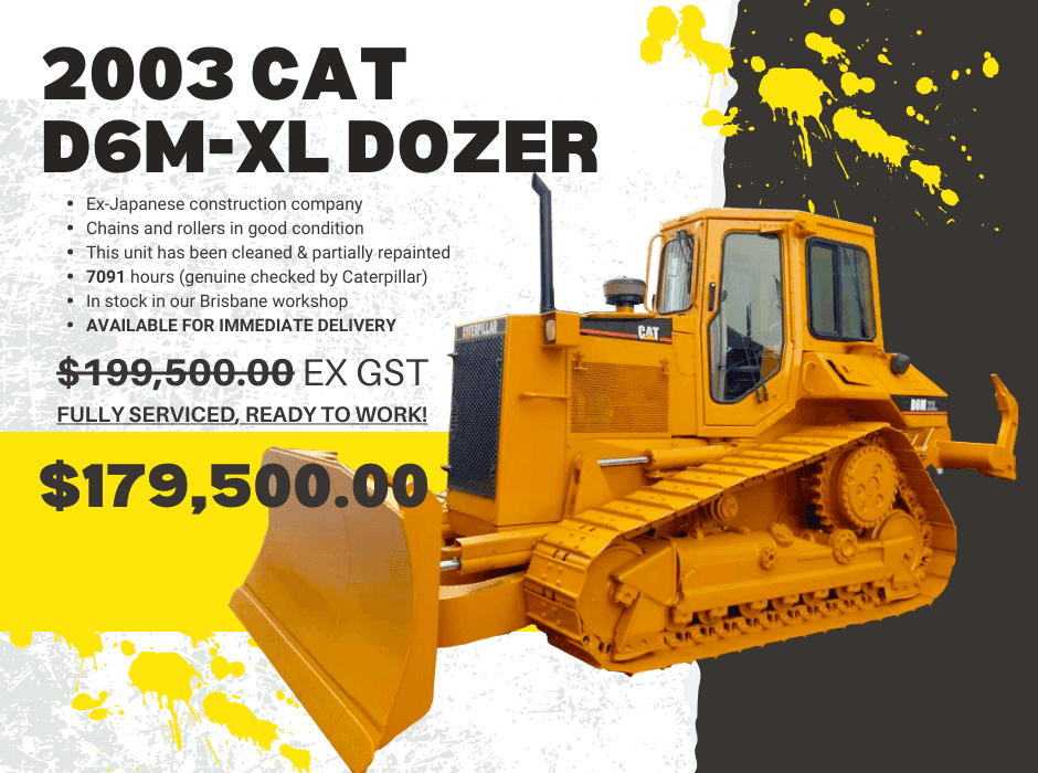 2003 Caterpillar D6M-XL Bulldozer